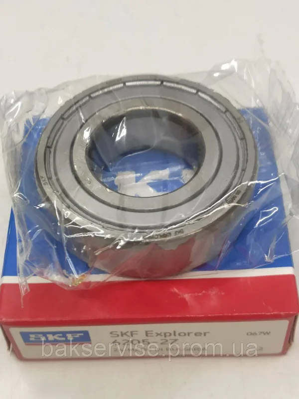 Підшипник для пральної машини SKF 6205-2Z 3C BG (в упаковці), зображення 4