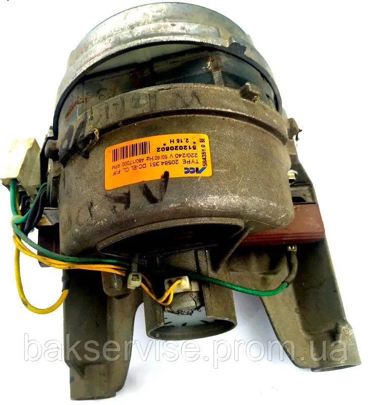 Електродвигун для пральних машин ACC   512020802    Б. У, изображение 3