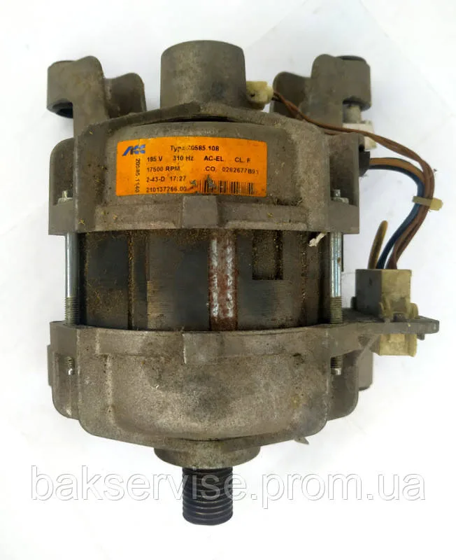 Електродвигун для пральних машин INDESIT) Код 210137266.00 Б. У, изображение 2