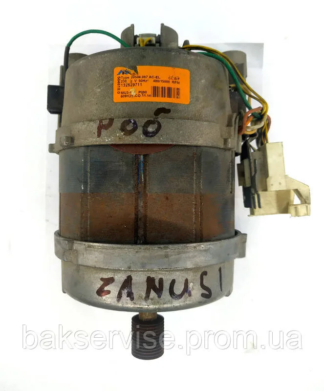 Електродвигун для пральних машин Electrolux, Zunusi Б. У, изображение 1