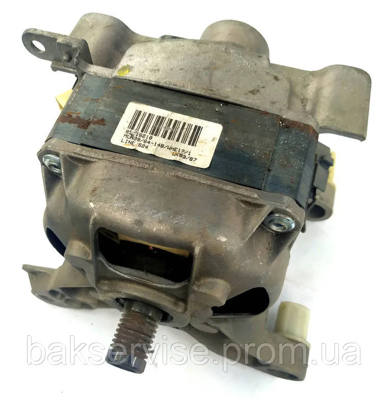 Мотор для пральної машини Indesit (MCA3884148WHE17). Код 461971038003 Б. У, изображение 1
