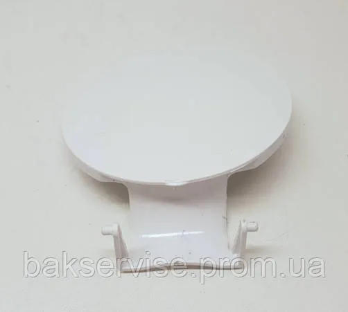 Лючок (кришка) фільтра насоса для пральної машини Whirlpool. Код 461973090921 Б. У, изображение 1