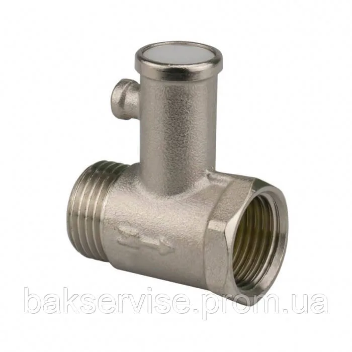 Клапан бойлера 1/2" без ручки (SKL) WTH903UN, зображення 1