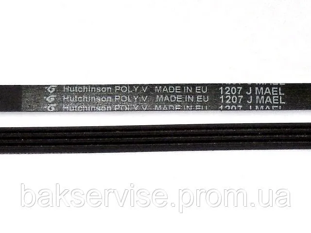 Ремінь для пральних машин 1207 4PJE Hutchinson 481235818204, изображение 2