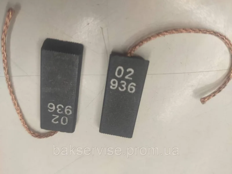 Щітки мотора до пральної машини Bosch 5*12,5*33 мм 512-CK-04 (шнур по центру) НОВЕ, изображение 4