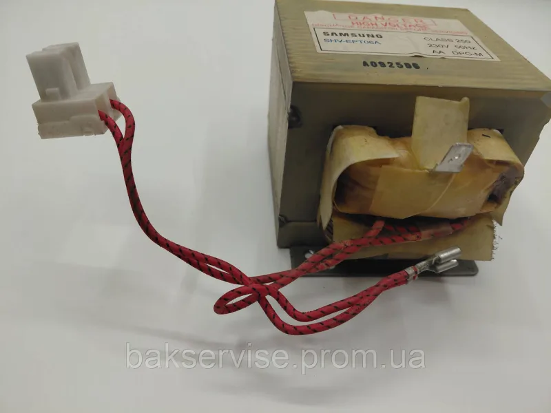 Трансформатор для мікрохвильової печі Samsung DE26-00160A SHV-EPT06A Original Б/У, изображение 3