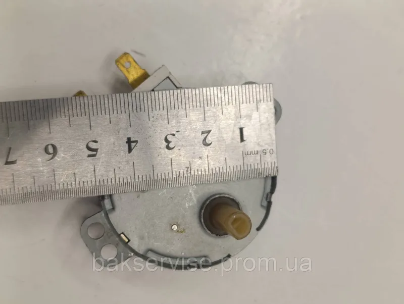 Моторчик тарілки для мікрохвильової печі TYJ50-8A7 Б/У(вал - 11мм), изображение 6