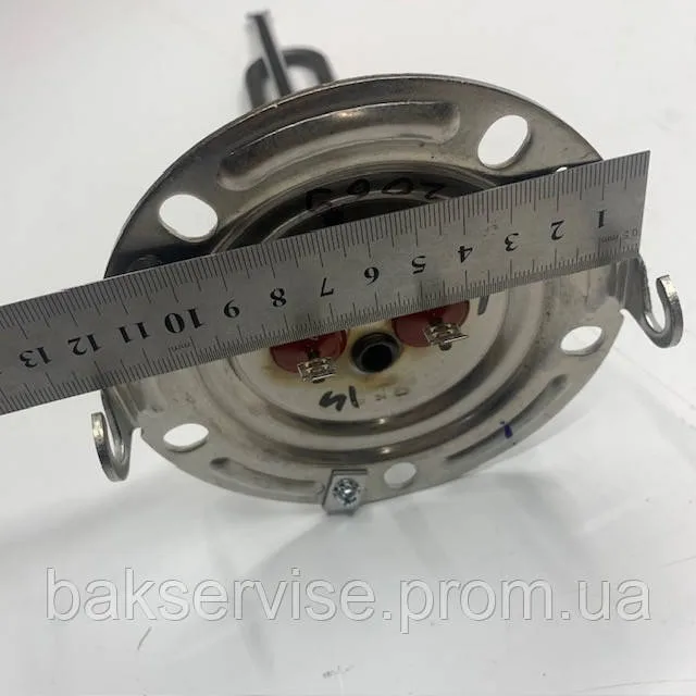 Тен фланцевий 1000W для бойлера Ariston 65151226-01, изображение 5