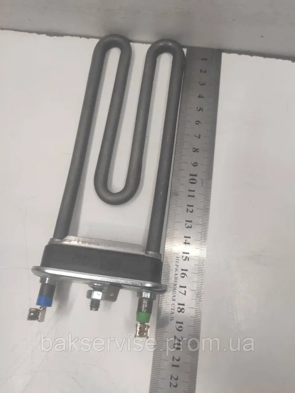Тен 1700W 170мм для пральної машини Indesit Ariston C00066086 НОВЕ, зображення 5
