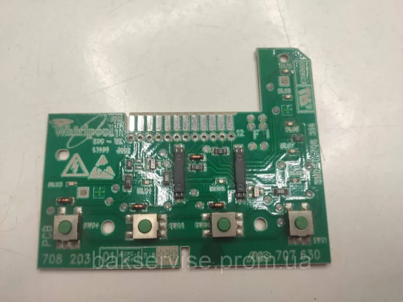 Плата індукційна для пральної машини Whirlpool  461971403791-01 AKO CN 707630-04 Б/У, изображение 1