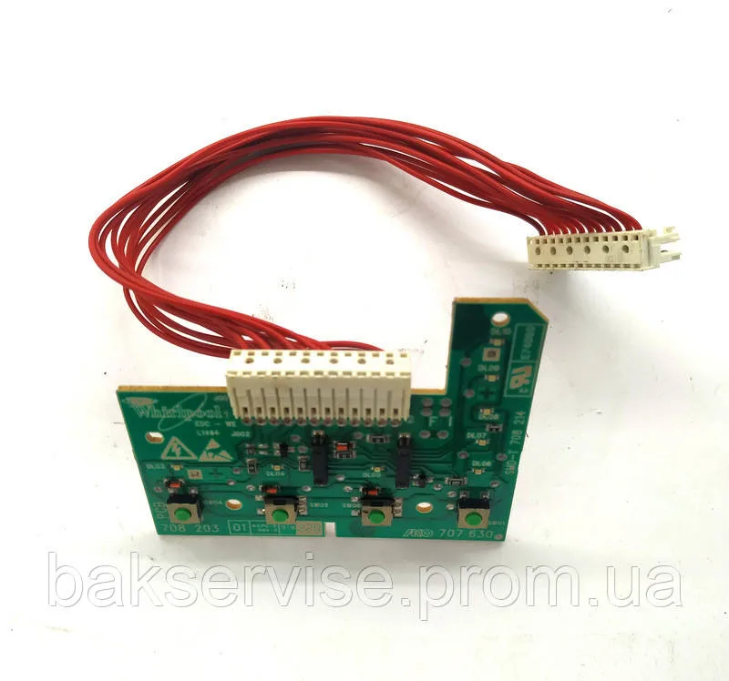 Плата індукційна для пральної машини Whirlpool  461971403791-01 AKO CN 707630-04 Б/У, изображение 3