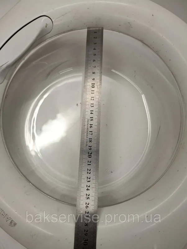 Дверки(люк) для пральної машини ARISTON C00116240 Б/У, зображення 4