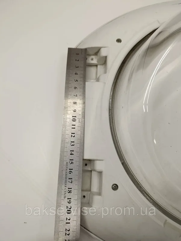 Дверки(люк) для пральної машини ARISTON C00116240 Б/У, зображення 6