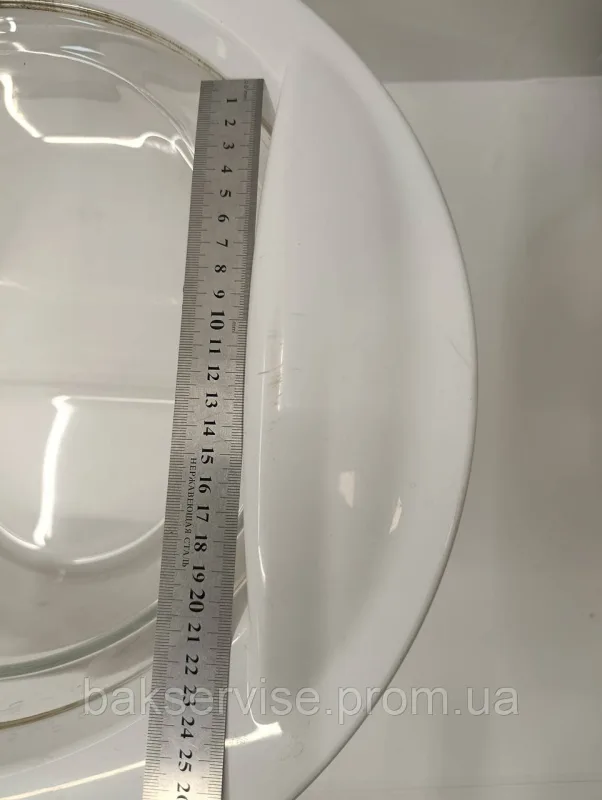 Дверки(люк) для пральної машини Zanussi, Electrolux 132501910 Б/У, зображення 3