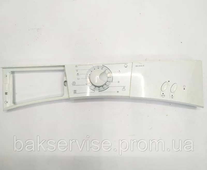 Передня панель для пральної машини GORENJE WA61061R Б/У, изображение 1