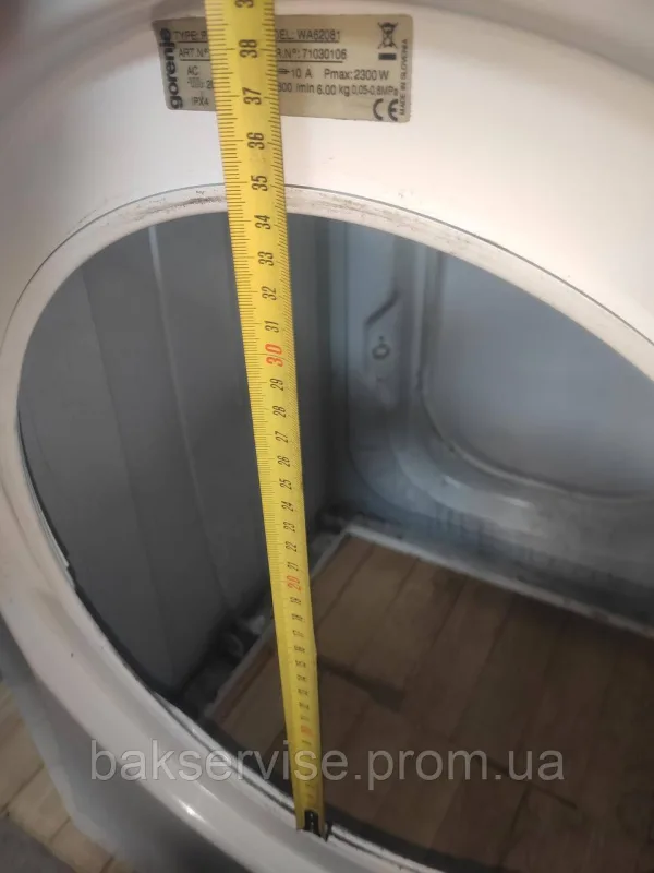 Корпус для пральної машини Gorenje WA61061R / WA62081 б/у, изображение 9