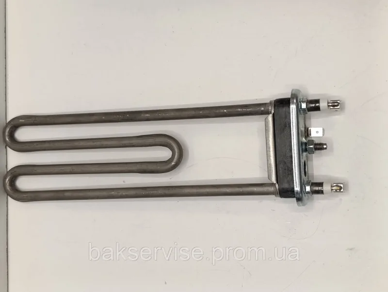 Тен з отвором для датчика 1950W для пральної машини Thermowatt 245 мм НОВЕ, изображение 3
