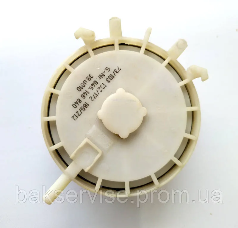 Пресостат (датчик рівня води) для пральної машини AEG 645146840 Б/У, изображение 1
