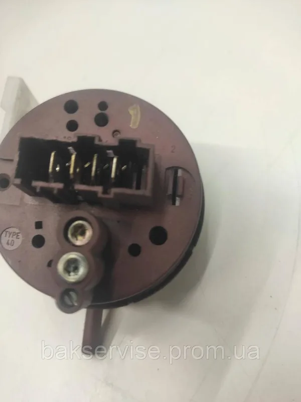 Прессостат (датчик рівня води) для пральної машини Bosch, Siemens 5500009385 Б/У, зображення 4