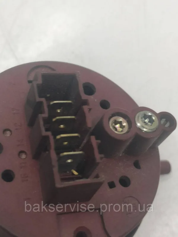 Прессостат (датчик рівня води) для пральної машини Bosch, Siemens 5500009385 Б/У, зображення 6