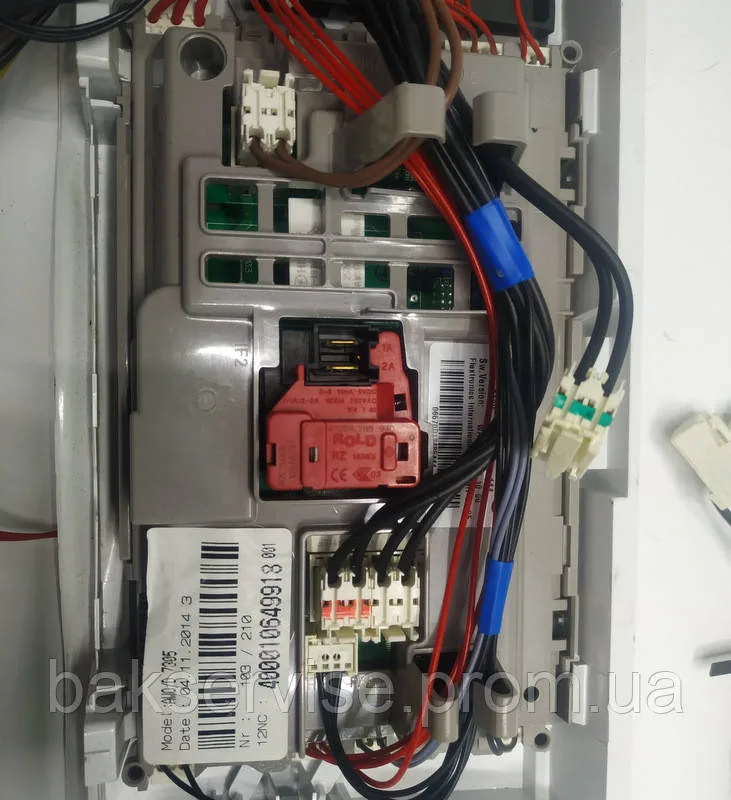 Панель (модуль) управления в зборе для стиральной машины Ardo 502051201 Б/У, зображення 3