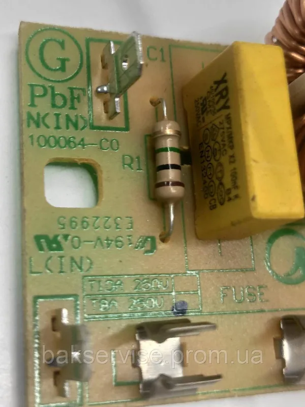 Мережевий фільтр для мікрохвильових мікрохвильовій печі Midea MDFLT25A Б/У, изображение 4