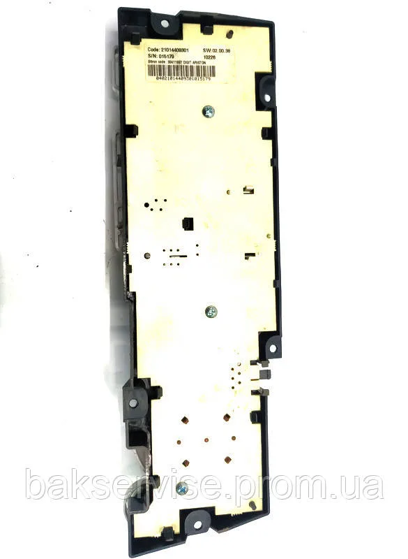 Плата индикациии для пральної машини Indesit/Ariston 21014409301 Б/У, изображение 3
