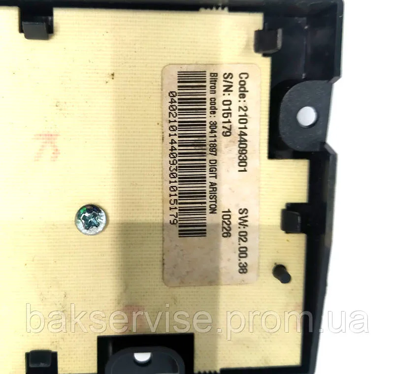 Плата индикациии для пральної машини Indesit/Ariston 21014409301 Б/У, изображение 4
