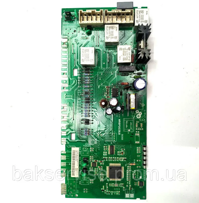 Плата управління (індикації) пральної машини WHIRLPOOL AKO CN 711837-01 WH 461973072041-01 Б/У, изображение 1