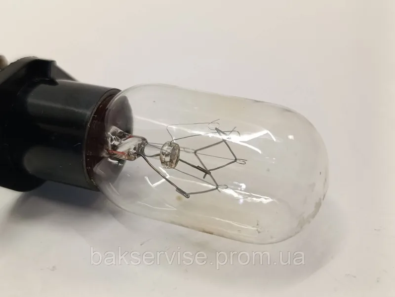 Лампочка 25W з патроном для мікрохвильової печі LG 6912W3B002D Б/У, изображение 3