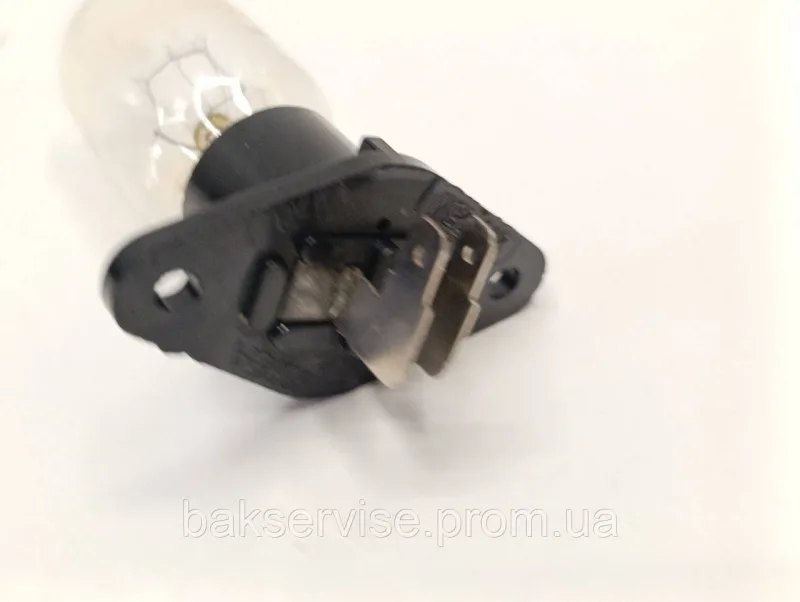 Лампочка 25W з патроном для мікрохвильової печі LG 6912W3B002D Б/У, изображение 4