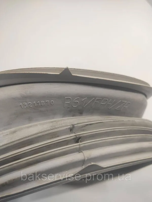 Резинка (манжет) люка для пральної машини Electrolux, Zanussi 13211870 Б/У, изображение 2