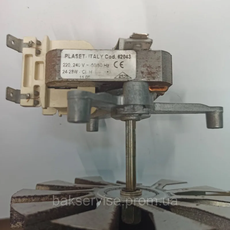 Mотор конвекції Plaset - Italy cod 82043 Б/У, изображение 6
