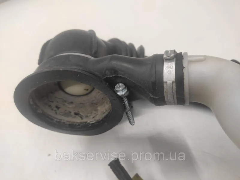 Патрубок для пральної машини GORENJE 132733 з камерою тиску Б/У, изображение 6