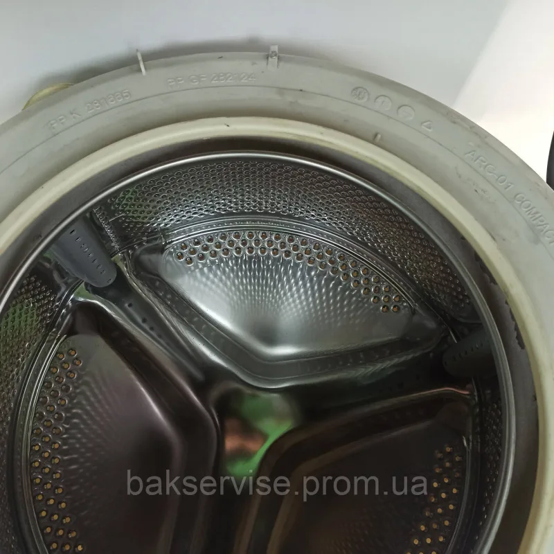 Бак пральної машини beko 281665 Б/У, зображення 2
