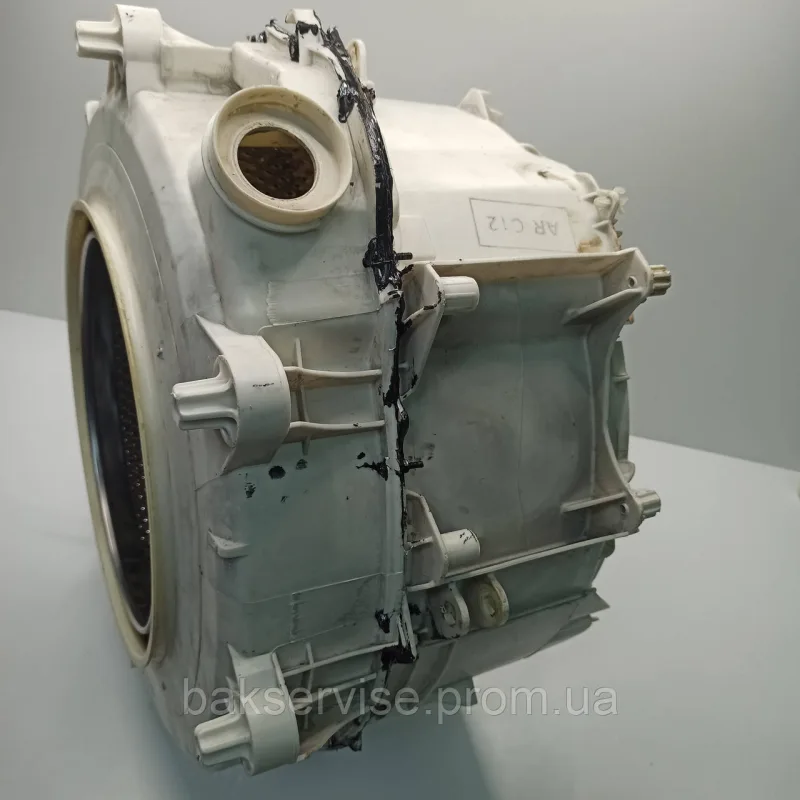 Бак пральної машини beko 281665 Б/У, зображення 4