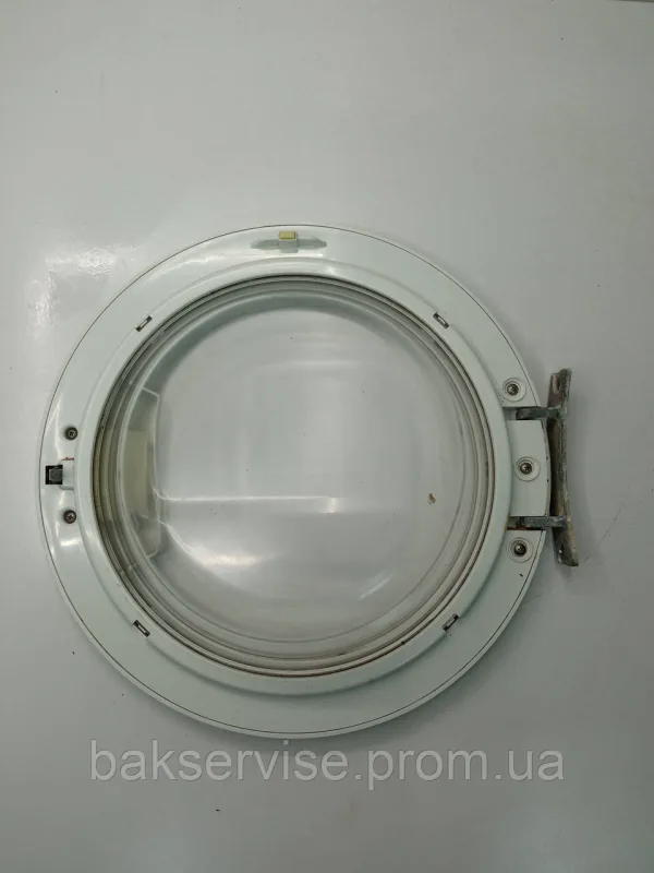 Дверки(люк) для пральної машини Samsung DC63-00748A БЕЗ ЗАВІСИ Б/У, изображение 3