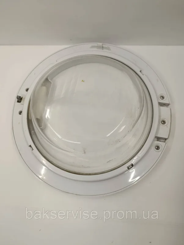 Дверки(люк) для пральної машини Samsung DC63-00748A БЕЗ ЗАВІСИ Б/У, изображение 4