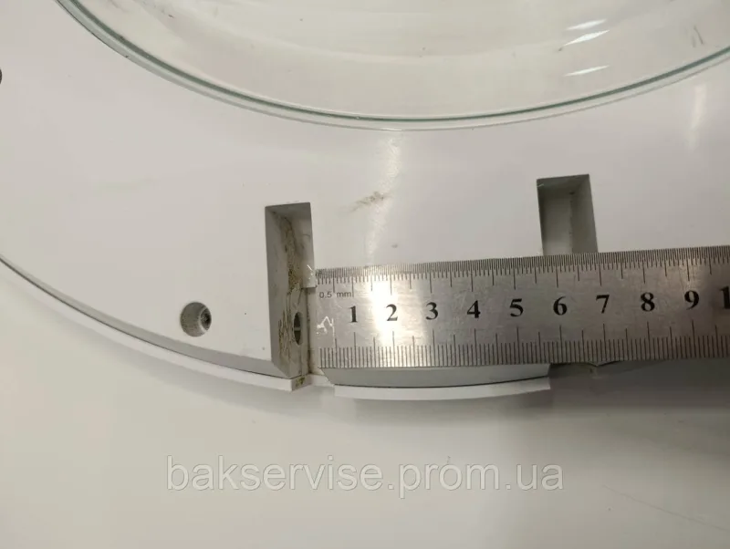 Дверки(люк) для пральної машини Gorenje D-480мм Б/У, зображення 5