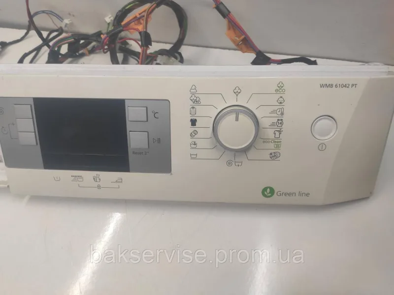 Плата упавління без проводки до пральної машини BEKO WMB 61042 PT  Б/У, изображение 8
