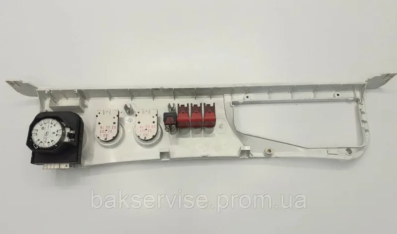 Панель передня 250001979 пральної машини Indesit W105TX, WS105TXEX Б/У, зображення 2