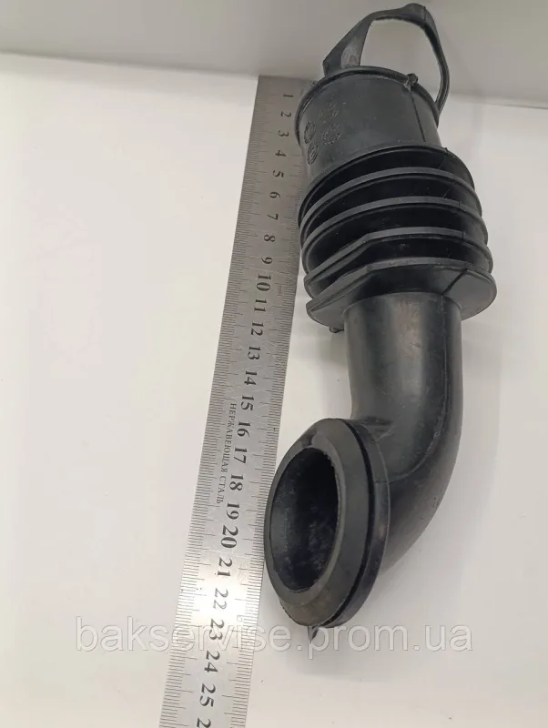 Патрубок для пральної машини Ariston, Indesit C00285578 Б/У, зображення 4