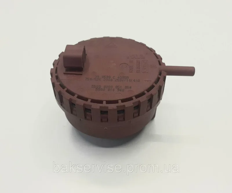 Прессостат (датчик рівня води) для пральної машини Bosh SIEMENS  5500014940 Б/У, изображение 2