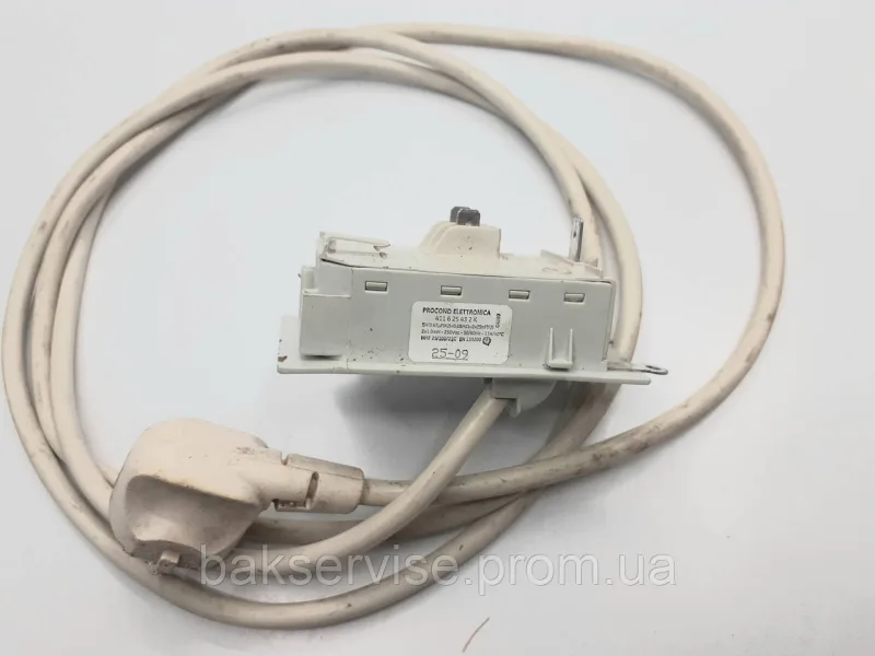 Мережевий фільтр із кабелем живлення для пральних машин Bosch Siemens 645079, зображення 2