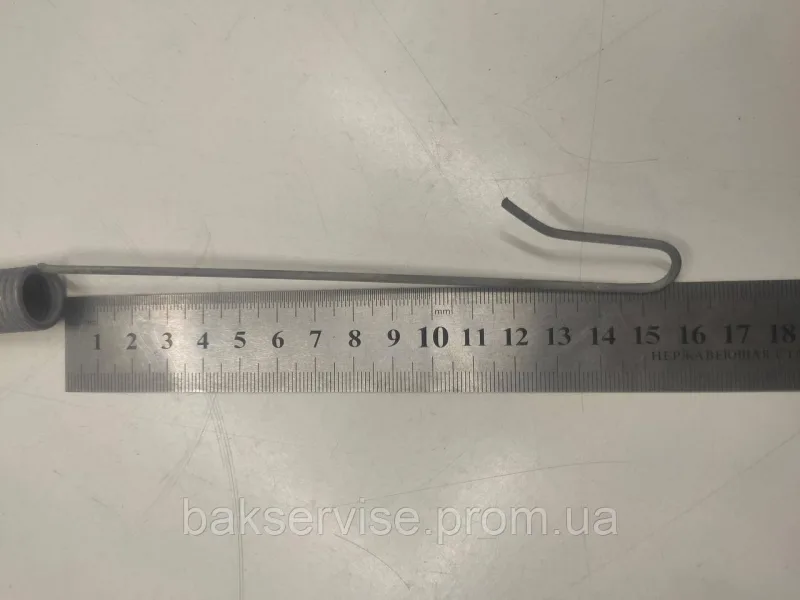 Пружина бака для пральної машини BOSCH 265102 Б/У (ПЕРЕДНІ/довший вусик), изображение 6