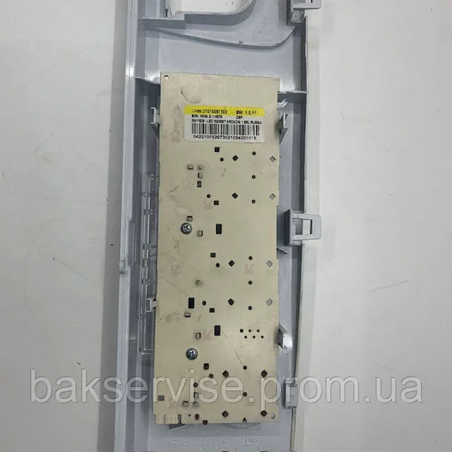 Панель (модуль) управління в зборі для пральної машини Indesit wisn101 Б/У, зображення 7