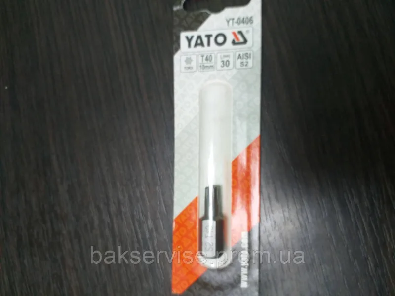 YT-0406 ВСТАВКА YATO T40X30 S2, зображення 1