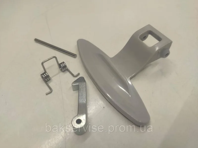 Ручка дверки (люка) LG 3650EN3005 (ручка+крючок+ось+пружинка) НОВЕ, зображення 1