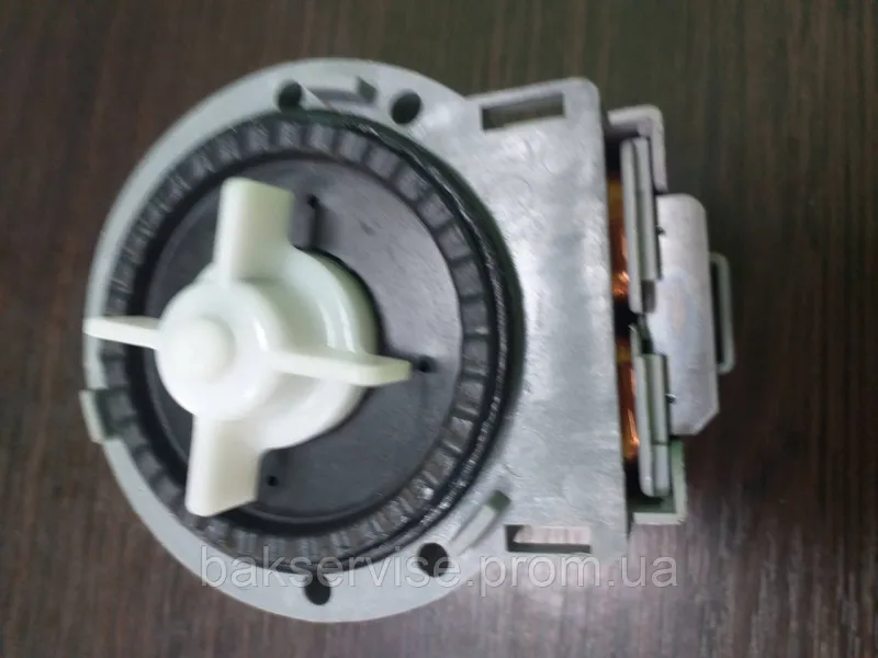 НАСОС (ПОМПА) 40W НА 3 САМОРІЗАХ DRAIN PUMP P25-1  ДЛЯ ПРАЛЬНОЇ МАШИНИ, изображение 1