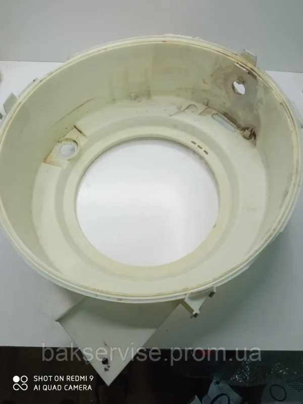 Задня частина бака з новими підшипниками Whirlpool AWO\D, зображення 2